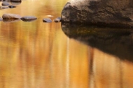 water;Stone;Rocks;reflections;Pebble;Orange;Pebbles;Autumn;Boulder;Reflection;St